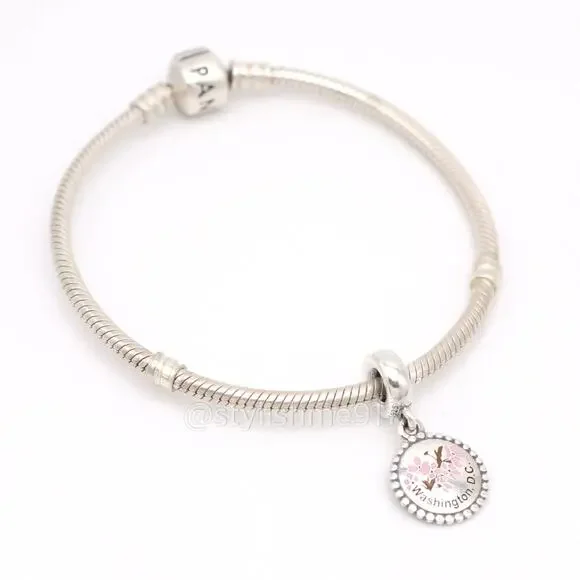 Authentic PANDORA Rare Special Edition Washington DC Dangle Charm - Picture 5 of 10